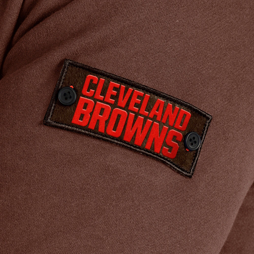 V110122 Sweat-shirt zippé complet des Browns STRMEN #21