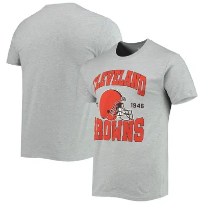 Men's Homage Orange Cleveland Browns Brownie The Elf Super Bowl Classics  Tri-Blend T-Shirt