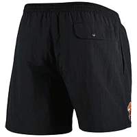 Men's Mitchell & Ness Black Cleveland Browns Team Essentials Nylon Shorts