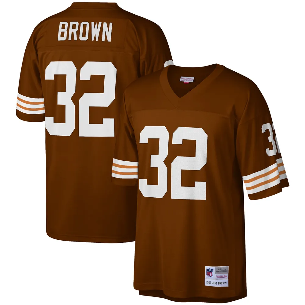 Lids Jim Brown Cleveland Browns Mitchell & Ness Legacy Replica Jersey