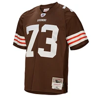 Maillot réplique Mitchell & Ness Joe Thomas Brown Cleveland Browns Legacy pour hommes