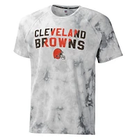 T-shirt à manches raglan MSX by Michael Strahan gris Cleveland Browns Resolution pour homme