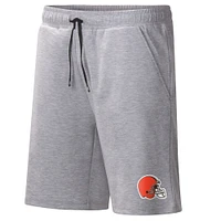 MSX by Michael Strahan Heather Grey Short d'entraînement des Cleveland Browns pour homme