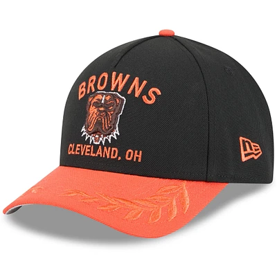 Men's New Era / Cleveland Browns 2025 NFL Draft 9FORTY M-Crown A-Frame Adjustable Hat