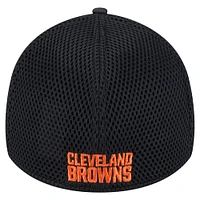 Men's New Era Black Cleveland Browns Active Camo 39THIRTY Flex Hat