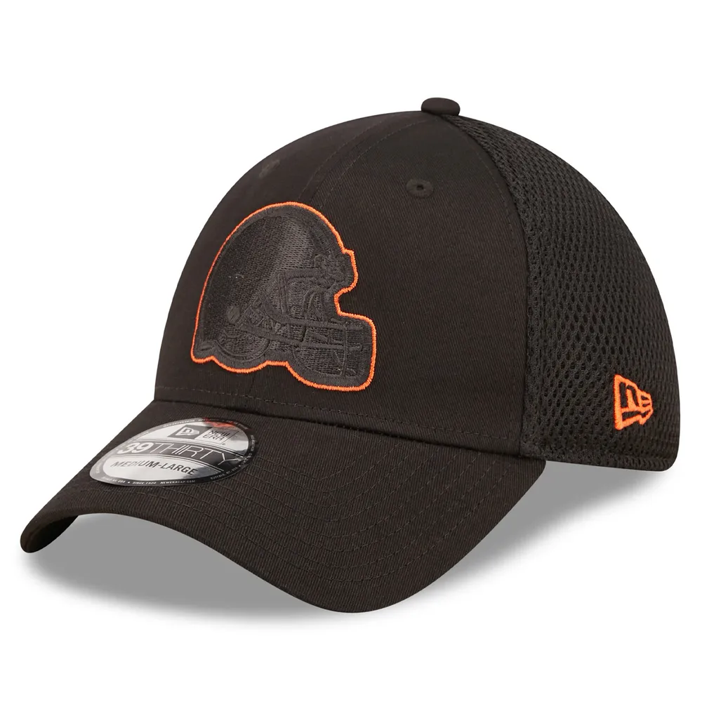 Lids Cleveland Browns New Era Team Neo 39THIRTY Flex Hat - Black