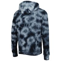 Men's New Era Black Cleveland Browns Team Tie-Dye Pullover Hoodie