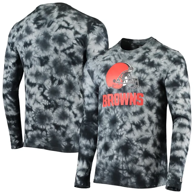 Women's New Era Black Cleveland Browns Camo Long Sleeve T-Shirt