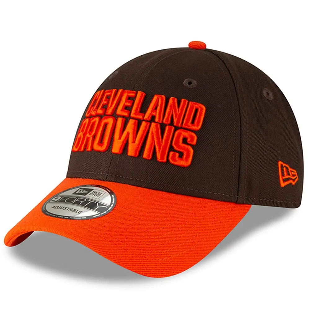 Cleveland Browns New Era Basic 9FIFTY Adjustable Snapback Hat - Brown