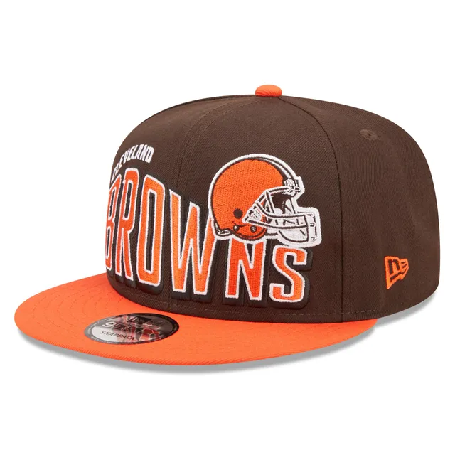 Men's New Era Brown Cleveland Browns Flawless 59FIFTY Fitted Hat