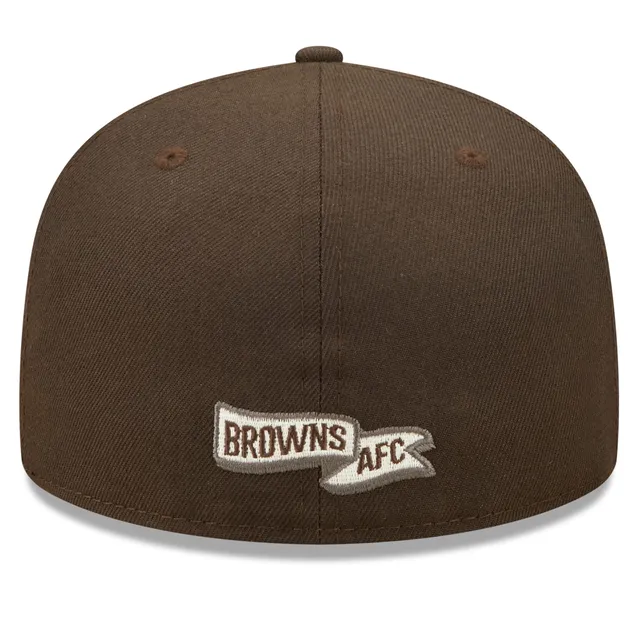 NEW ERA Cleveland Browns 2022 Sideline Brownie The Elf 39THIRTY Historic  Flex Hat