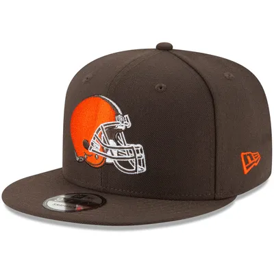 Men's Fanatics Branded Brown/White Cleveland Browns Fundamental Vintage  Trucker Unstructured Adjustable Hat