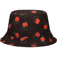 Men's New Era Brown Cleveland Browns City Originals Bucket Hat