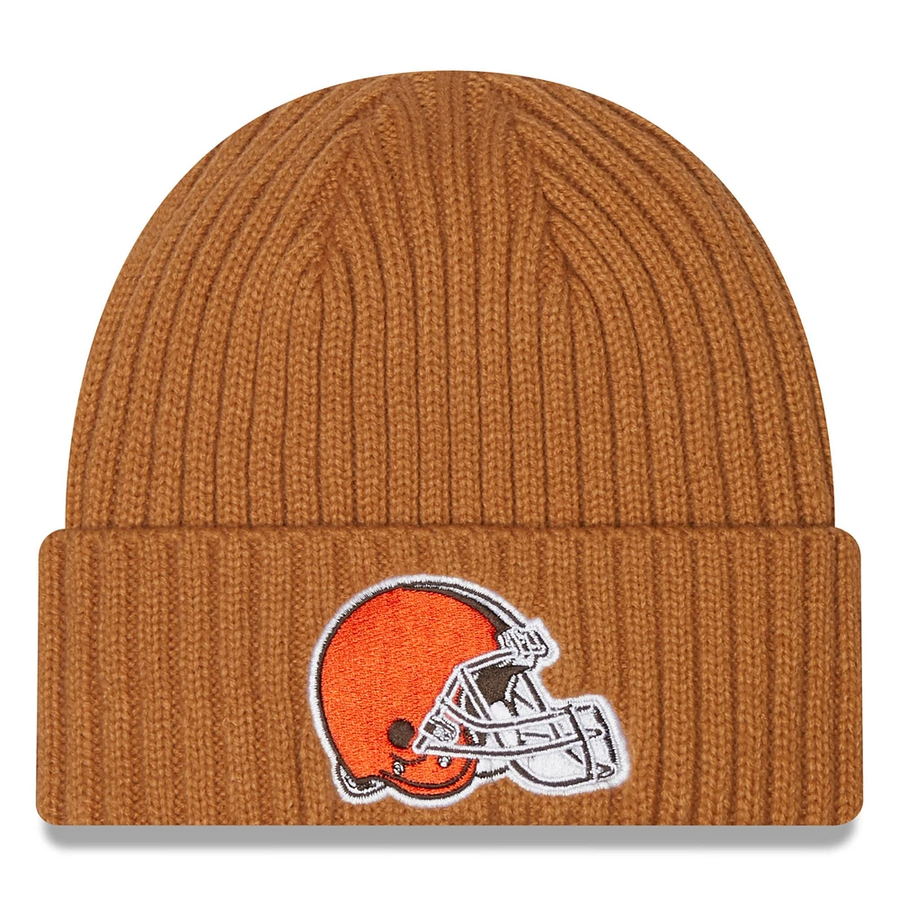 NWE BROWNS MARRON NFL CORE CLASSIC CUFFED KNIT LBZ HATMENNPM