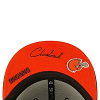 NWE BROWNS BROWN NFL IDENTITY 59FIFTY HATMENHIC