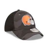 NWE BROWNS NOIR NFL CAMO NEO 39THIRTY HATMEFLX