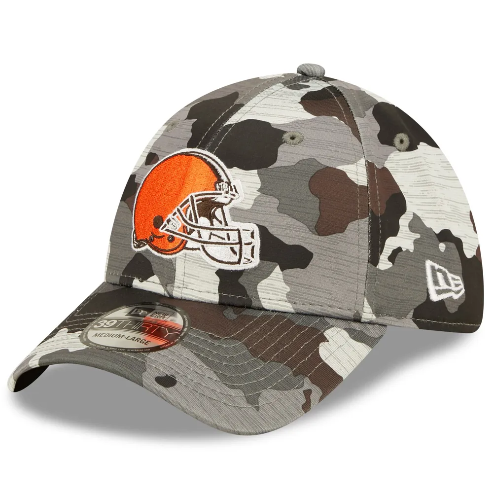 Cleveland Browns New Era 2022 NFL Training Camp Official 39THIRTY Flex Hat - Camo