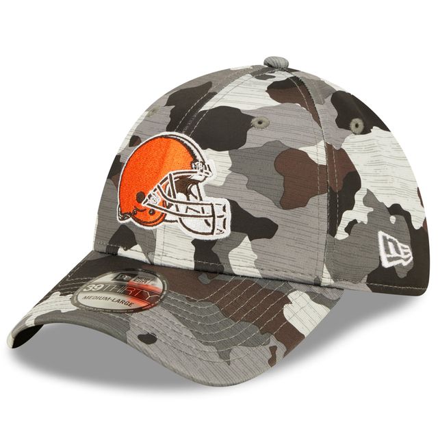 NWE BROWNS CAMO 22 OFFICIEL DU CAMP D' Entraînement NFL 39THIRTY HATMEFLX