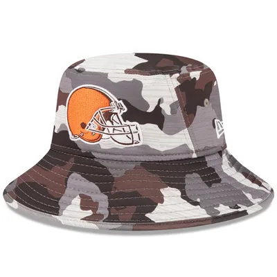 Cleveland Browns New Era 2022 NFL Training Camp Official Bucket Hat - Camo