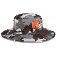 Men's New Era Camo Cleveland Browns 2022 NFL Training Camp - Official Panama Bucket Hat