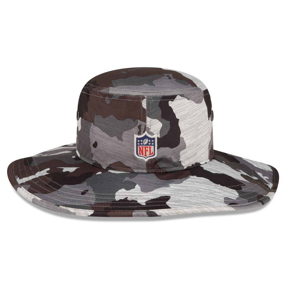 Men's New Era Camo Cleveland Browns 2022 NFL Training Camp - Official Panama Bucket Hat