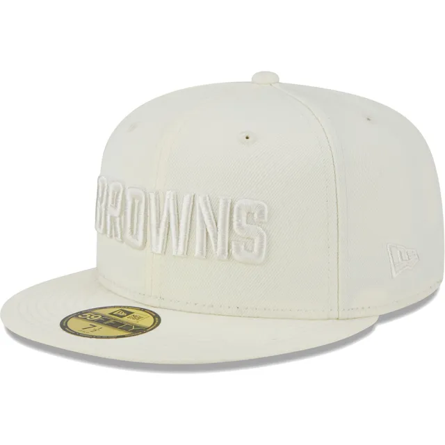 Cleveland Browns New Era Identity 59FIFTY Fitted Hat - Brown