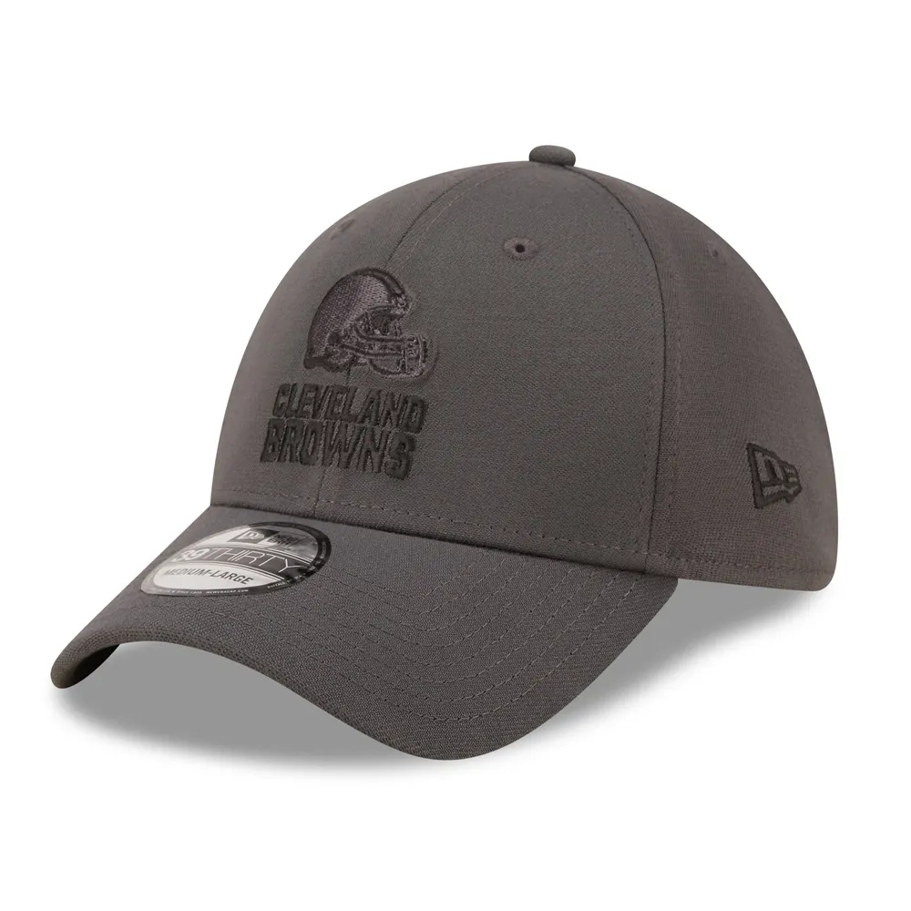 47 Brand Gray, Brown Cleveland Browns Pixelation Trophy Flex Hat in White  for Men