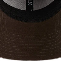 Casquette flexible 39THIRTY Pipe Cleveland Browns New Era pour hommes, gris/marron