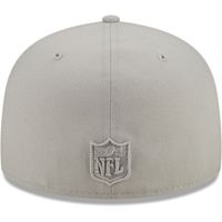 Men's New Era Gray Cleveland Browns Color Pack II 59FIFTY Fitted Hat