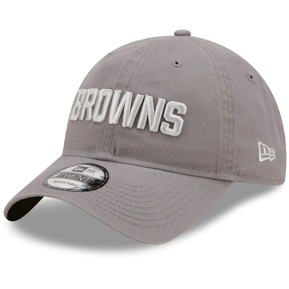 Casquette ajustable Cleveland Browns Core Classic 2.0 9TWENTY pour homme New Era, gris