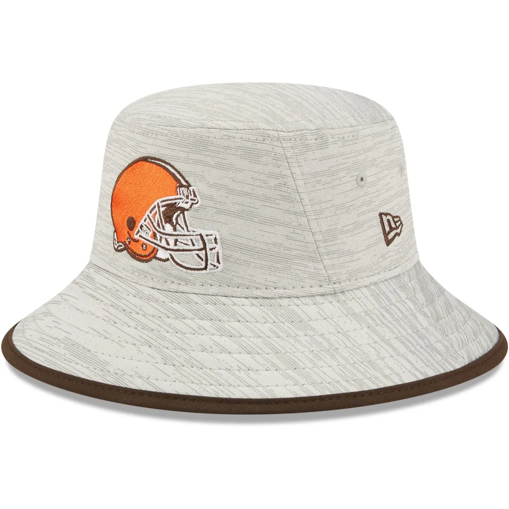 Lids Cleveland Browns New Era Distinct Bucket Hat - Gray