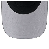 Men's New Era Gray Cleveland Browns Domain 9FORTY A-Frame Trucker Adjustable Hat