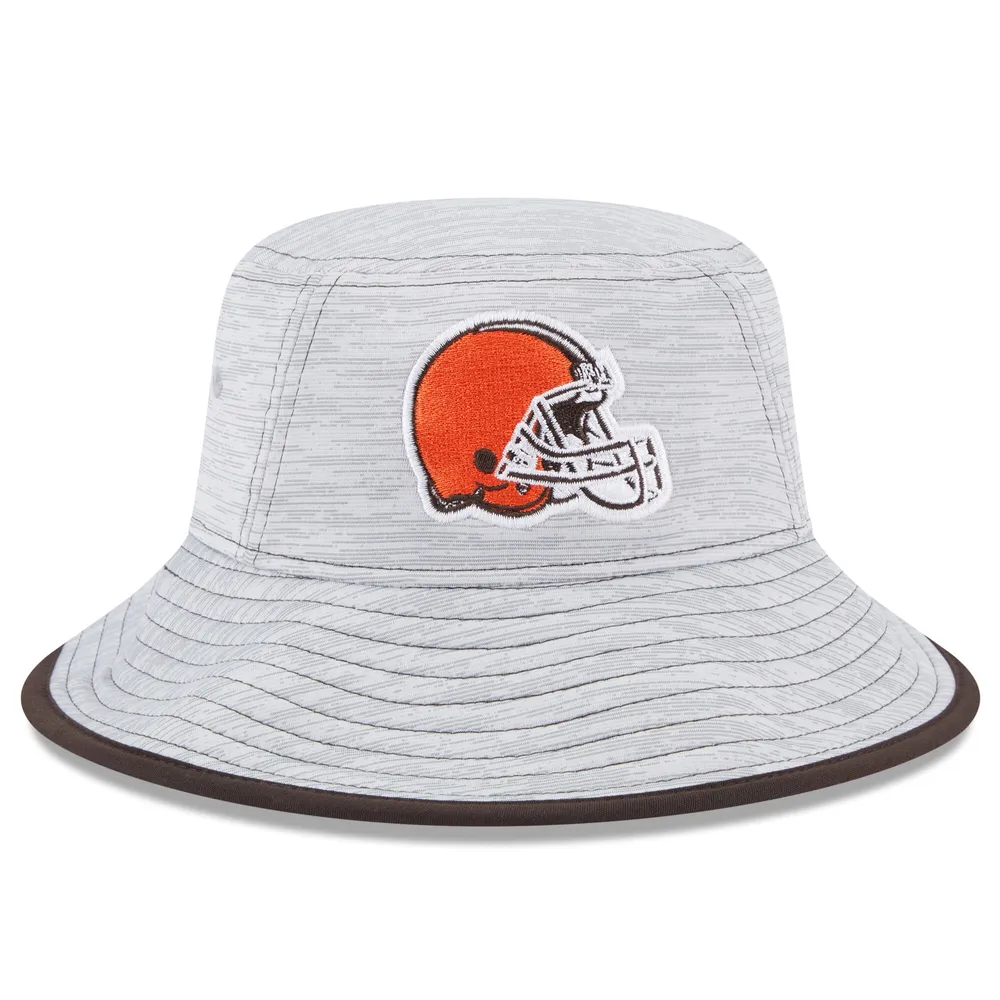 Lids Cleveland Browns New Era Game Bucket Hat - Gray