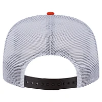 Casquette de golf à visière rabattable Cleveland Browns orange/noir New Era pour homme