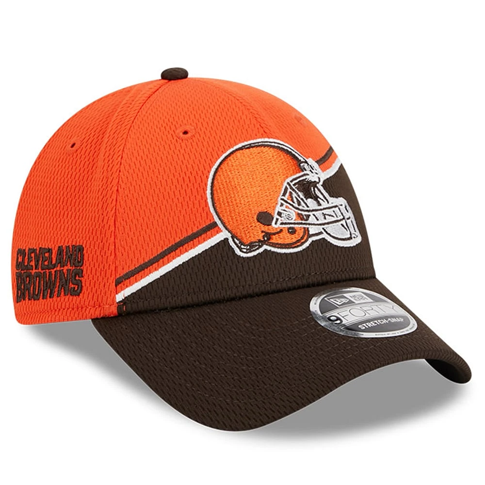 Men's New Era / Cleveland Browns 2023 Sideline 9FORTY Adjustable Hat