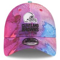 Men's New Era Pink Cleveland Browns 2022 NFL Crucial Catch - 9TWENTY Adjustable Hat