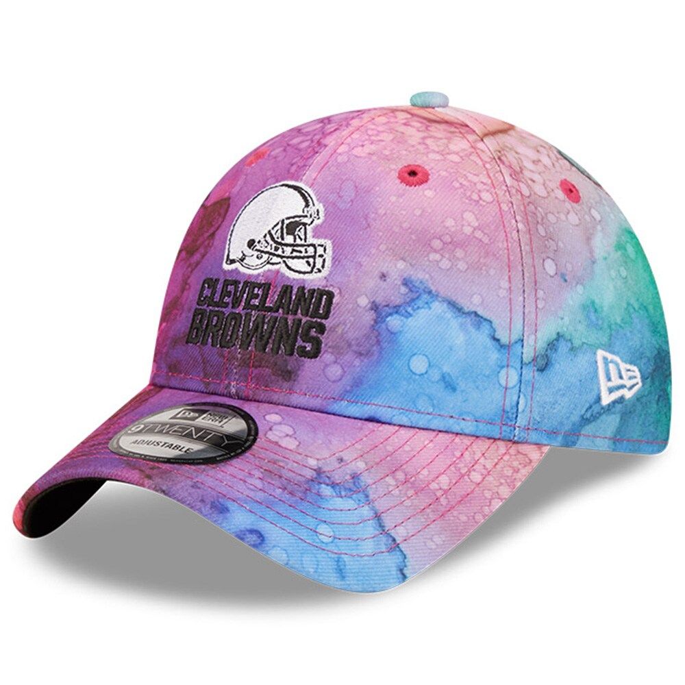 Men's New Era Pink Cleveland Browns 2022 NFL Crucial Catch - 9TWENTY Adjustable Hat