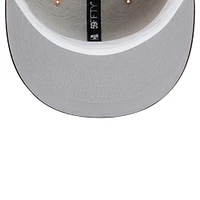 Casquette ajustée 59FIFTY Cleveland Browns Throwback Logo Main de New Era pour homme