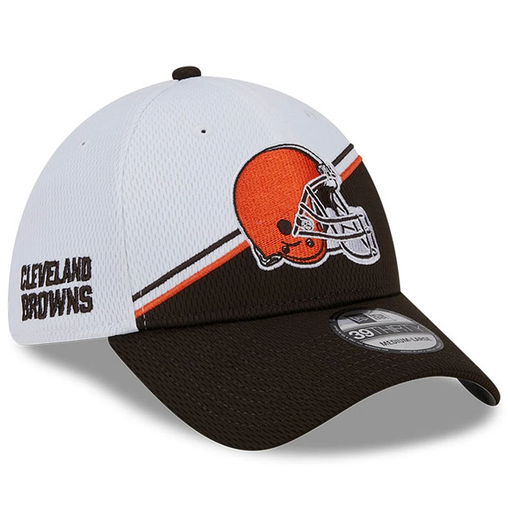 Casquette flex 2023 Sideline 39THIRTY des Cleveland Browns New Era pour homme