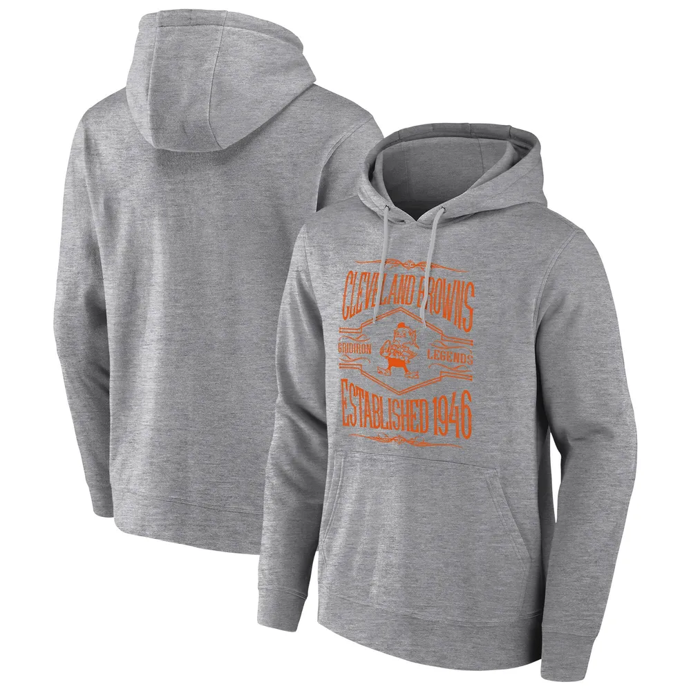 Men's Fanatics Branded Brown/Heathered Charcoal Cleveland Browns