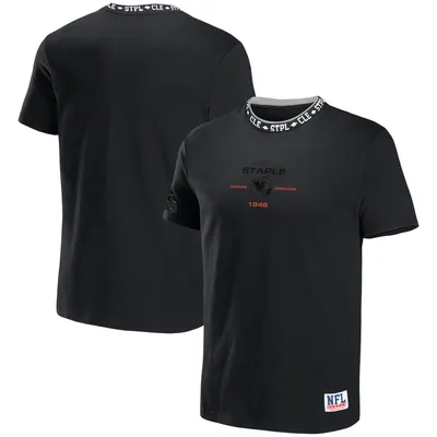 Cleveland Browns NFL x Staple Globe T-Shirt - Black