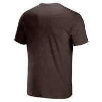 Men's NFL x Staple Brown Cleveland Browns Logo Lockup T-Shirt