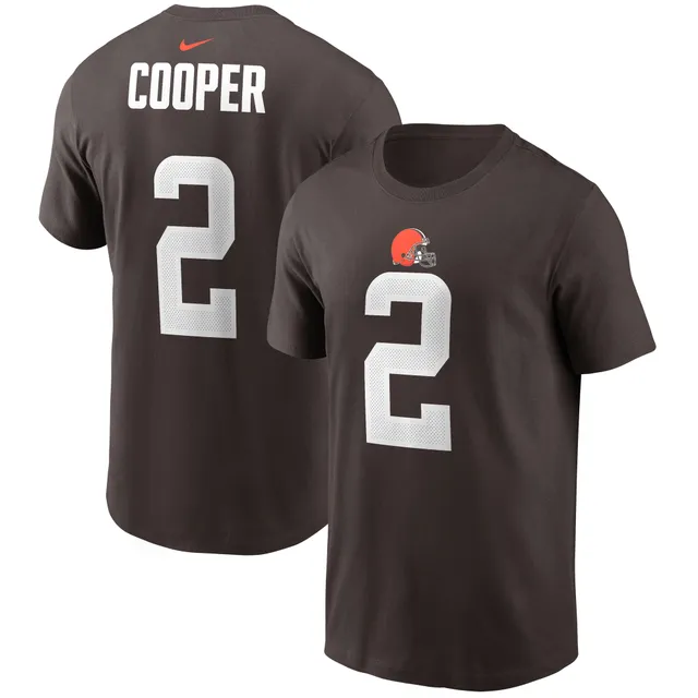 Men's Nike Amari Cooper Brown Cleveland Browns Player Game Jersey