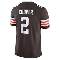 Men's Nike Amari Cooper Brown Cleveland Browns Vapor F.U.S.E. Limited Jersey