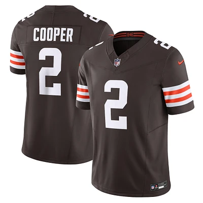 Nike Amari Cooper Marron Cleveland Browns Vapor F.U.S.E. Maillot limité