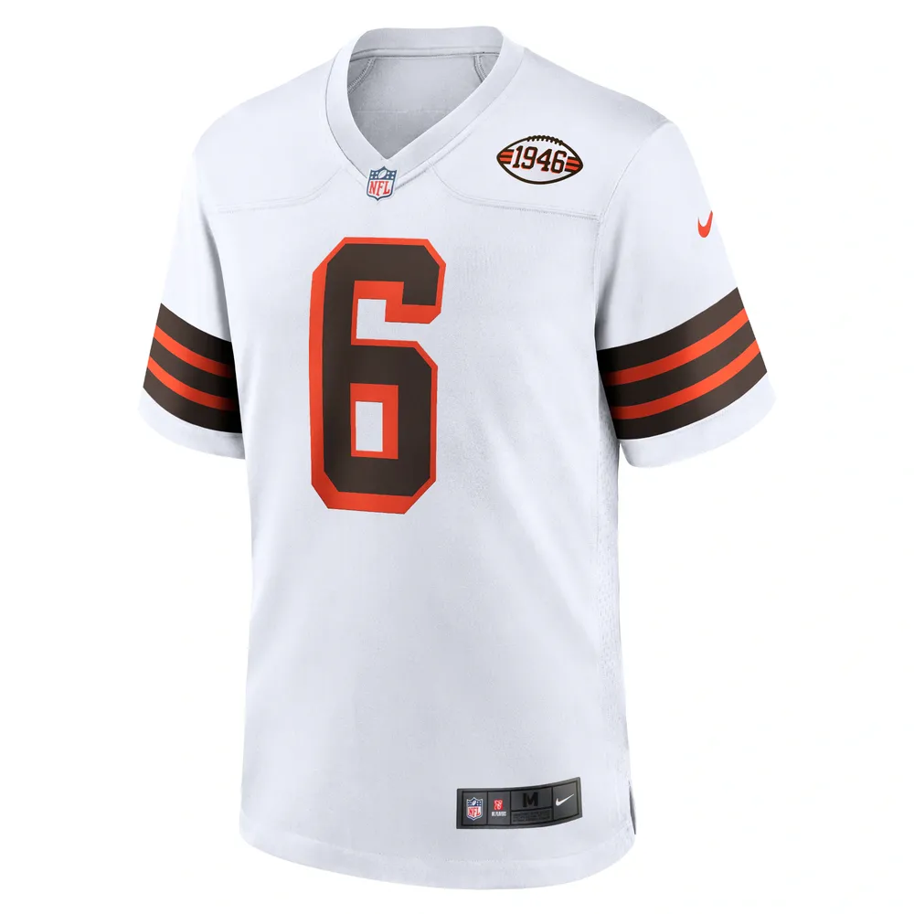 Baker Mayfield Cleveland Browns Nike Youth 1946 Collection Alternate Game  Jersey - White