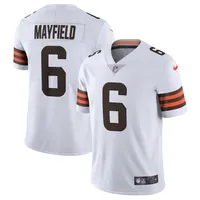 Youth Nike Baker Mayfield Brown Cleveland Browns Game Jersey