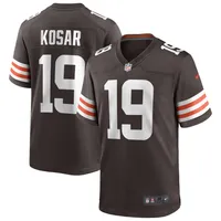 Men's Nike Bernie Kosar White Cleveland Browns Retired Player