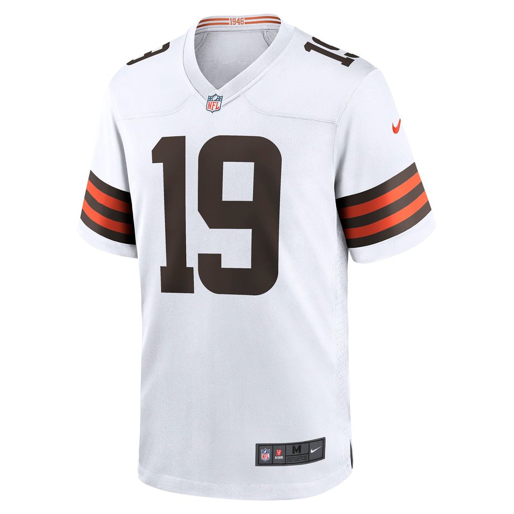 Men's Nike Bernie Kosar White Cleveland Browns Retired Player Game Jersey