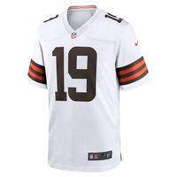 Men's Nike Bernie Kosar White Cleveland Browns Retired Player Game Jersey
